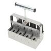 Soil Blocker with Comfortable Handle Manual 8 Cell Soil Block Maker for Seed Starting Germination