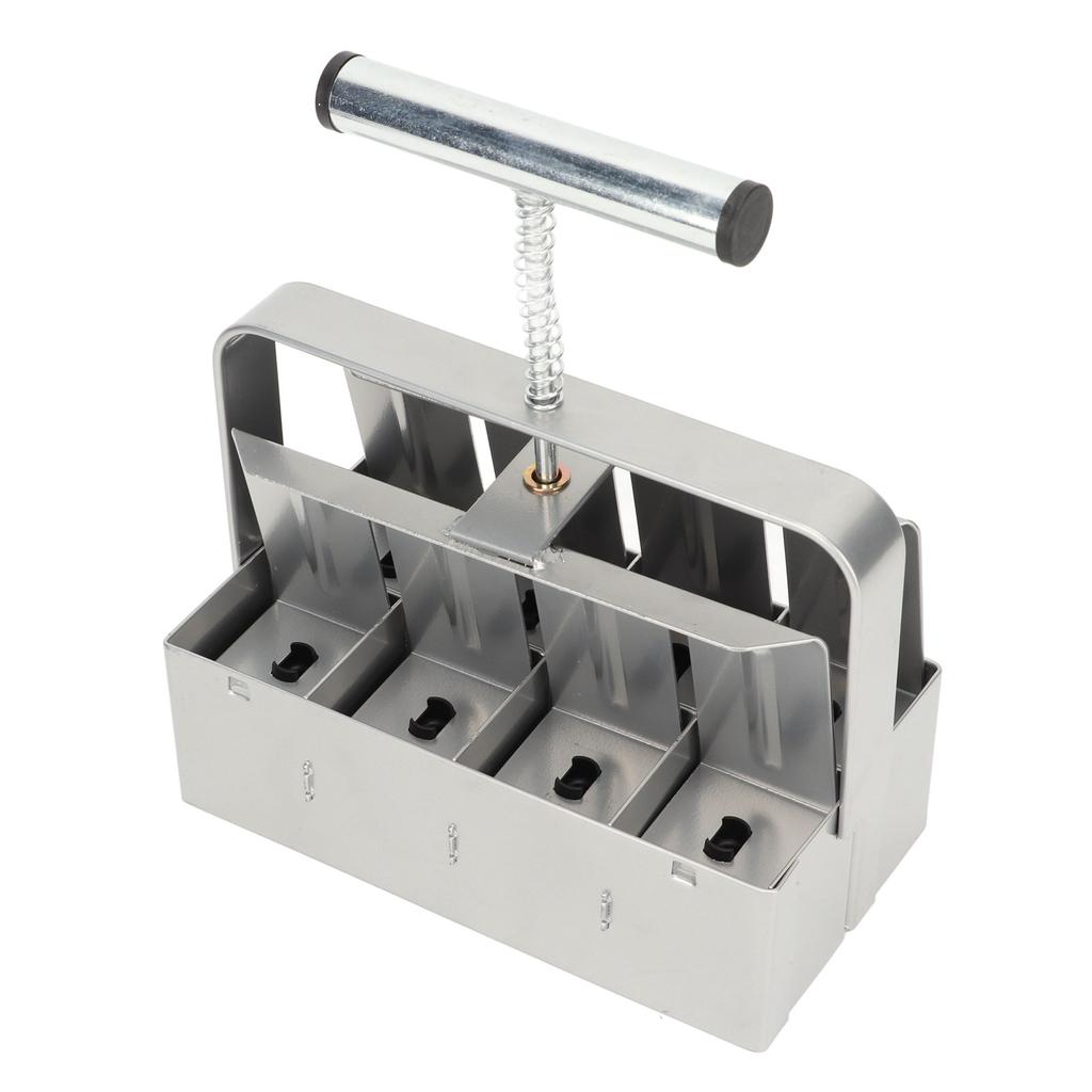 Soil Blocker with Comfortable Handle Manual 8 Cell Soil Block Maker for Seed Starting Germination