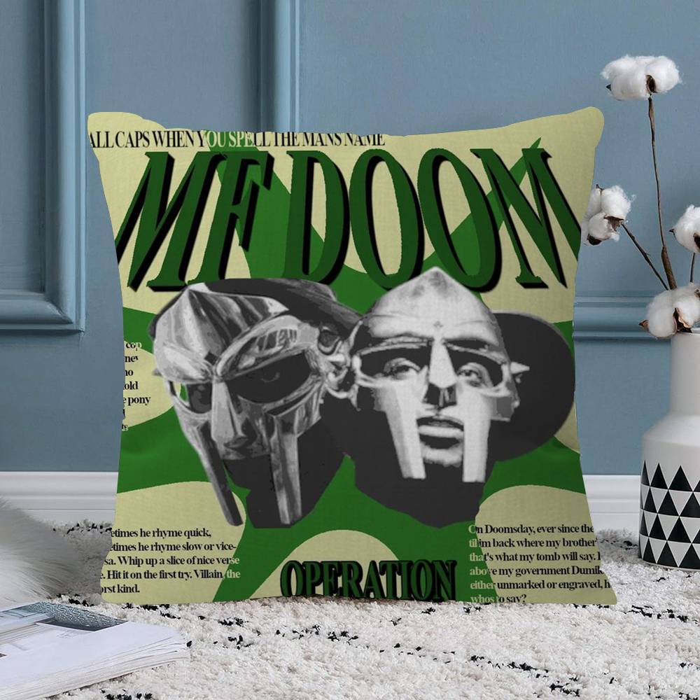 

MF DDoom Madlib Pillow Cover for Bedroom Room and Living Room Sofa Decorative Cushion Cover 30x30 cm
