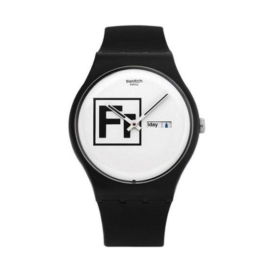 

Наручные часы Swatch мужские резиновые FRITZ SUOB722