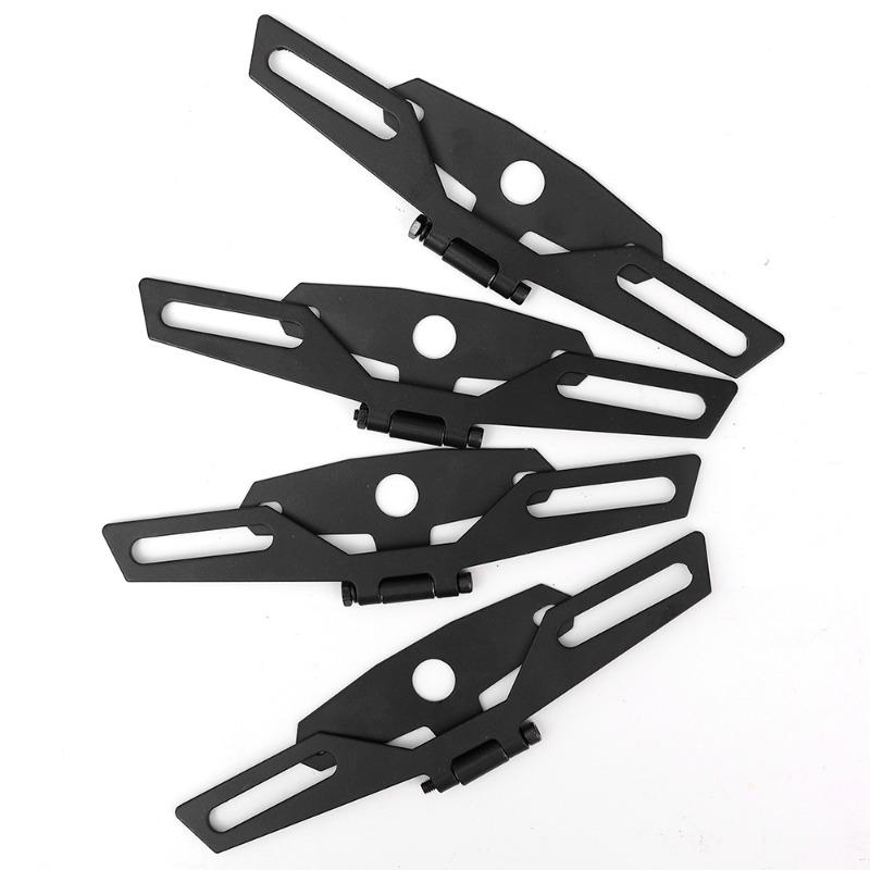 Držák SPZ pro motocykl, zadní světla, pevný skládací rám SPZ, příslušenství pro dodatečnou montáž terénních vozidel