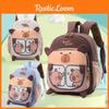 Themed Children Capybara Backpack Breathable Lightweight Cute Schoolbag Cartoon