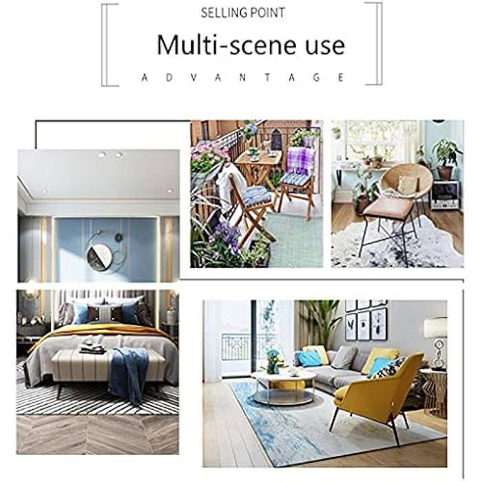 Tapis - GENERIC - Rectangulaire - Scandinave - Doux - Lavable - 160 Cm