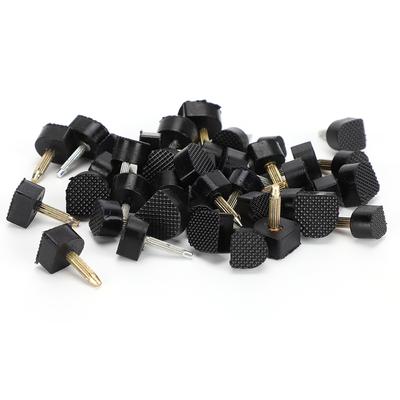 40Pcs High Heel Tip Cap Ersatz Reparatur Verschleißfest Anti-Rutsch Stumm Schuh Zubehör