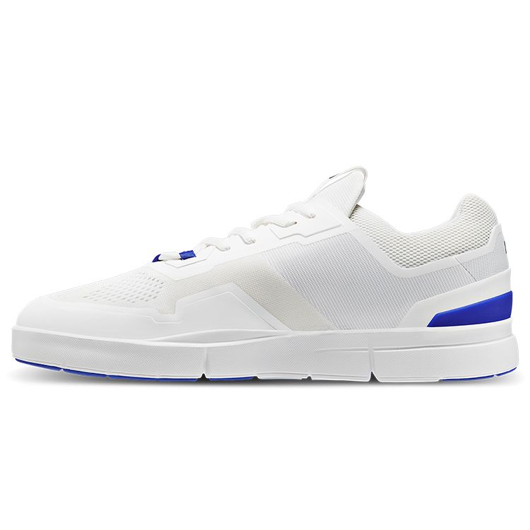 On The Roger Spin Men s Low Top Casual Shoes Undyed White Indigo 3MD11471089 47