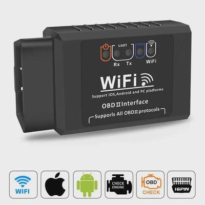 V1.5 WiFi OBDII ELM327 OBD2 iOS Auto Scanner Diagnostický nástroj pro motor