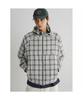 8seconds Casual Check Hooded Jacket Ivory