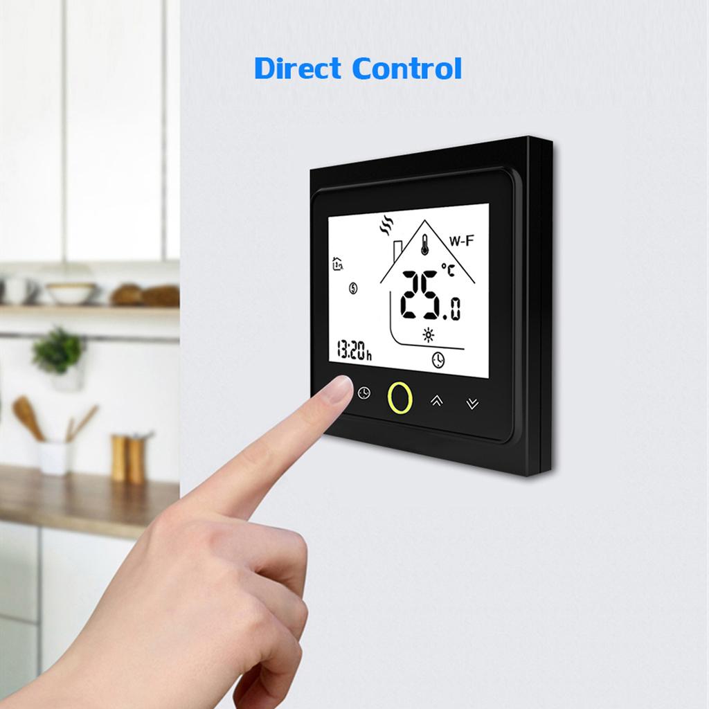 Wi Fi Smart Thermostat Temperature Controller APP Control 5A Compatible with Alexa    Home Water   Gas Boiler