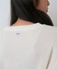 Sayu Pigment Waffle Layered T-Shirt Lemon