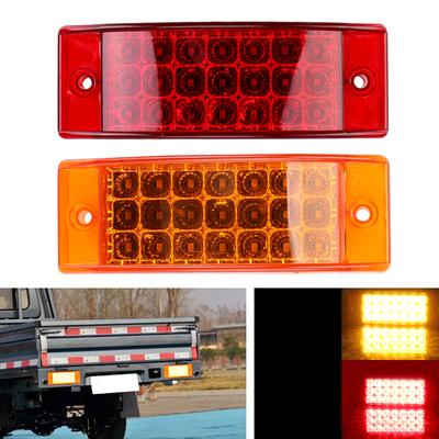 Stop Lamp Waterproof Flowing Indicator Blinker Brake Rear Warning Tailight for Car Truck Lorry Trailer 21 LED Tail Light 12V 24V