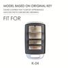 4 Button Genuine Leather Auto Key Fob Remote Cover Case Housing Fit For Kia Cadenza K9 K7 K-04 Sorento K900 New K7 2013 2014 Auto Accessories