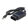Car Auto OBD2 Diagnostic Tool Elm 327 USB Chip Code Reader Hs CAN/MS CAN Switch with Switch to Hide CH340T Car
