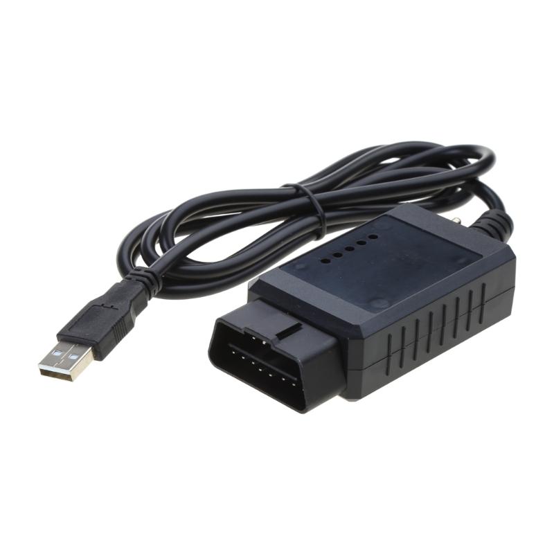 Car Auto OBD2 Diagnostic Tool Elm 327 USB Chip Code Reader Hs CAN/MS CAN Switch with Switch to Hide CH340T Car