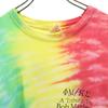 FRUIT OF THE LOOM 90s Made In USA Tie Dye Short Sleeve Bob Marley T-shirt Men's Used