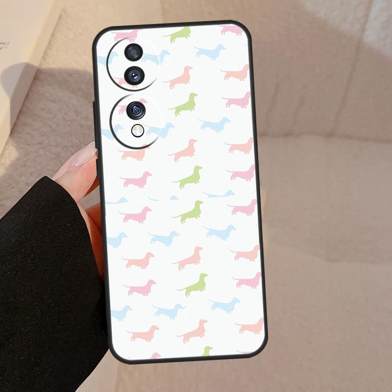 Cute Dachshund Dog Hot For Honor Magic 7 Pro 5 6 V5 Case For Honor 200 400 50 70 90 Lite X8a X8b X9a X9b X9c Cover