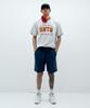 UNTAGE String Waist Jersey Sweat Shorts [Navy (Unisex)]_Utp-Sp07