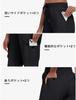 YIRUIYA Length Capri Sports Cargo Training Fitness Perfect for Mountain and Everyday Use Women's 3/4 Pants, Pants, Wear, Wear, Sweatpants, Casual,