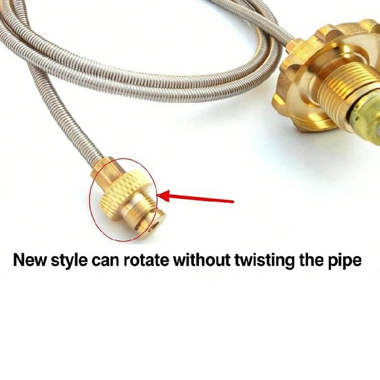 Quickly Connect Hoses Enabling Rapid Installation Outdoor Cooking Hoses for Travel and Adventure Activity