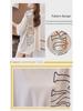2023 Summer Korean Patchwork Pocket Letter Print Loose Short-Sleeve T-shirt for Women