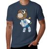 Kanye West Graduation Bear TShirt Fashion Print Casual Short Sleeve TShirt