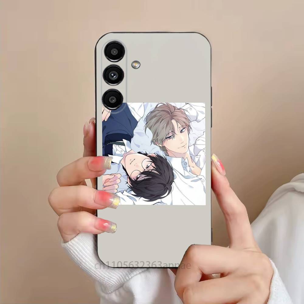 L-Lost In The C-Cloud Manga Phone Case For Samsung Galaxy S21 22 23 24 S25 Ultra PlusS20 FE S10 Plus Cover Funda