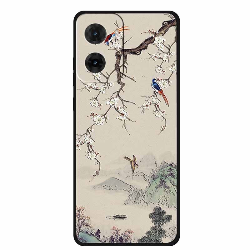 3D Emboss Case For Motorola G06 Phone Case Flowers Shockproof Soft Silicone Coque For Motorola E15 G05 G06 Power Back Cover Case