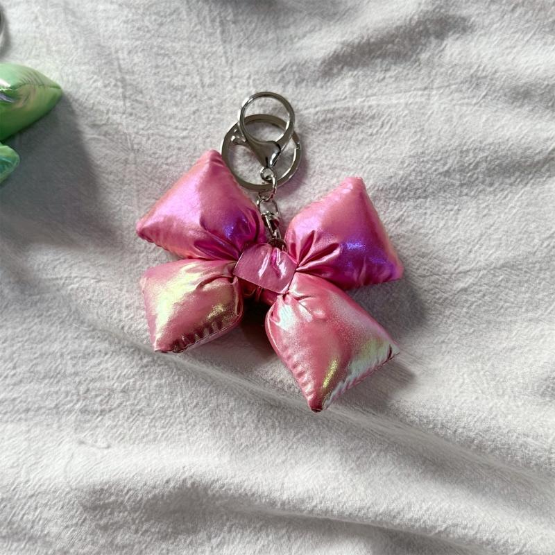 Einzigartiger Schleifen-Schlüsselanhänger Handy-Charm-Kette Blickfang Schlüsselanhänger Dekoration Taschenanhänger für verschiedene Anlässe