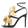 Fashion New Large Flower Summer Stiletto High Heel Fashion Sandals Women Sexy Banquet Wedding Bride Bridesmaid High-heeled Shoes 34-46