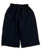 SK8ER ROCK Nylon Cargo Wide Long Half Pants Black