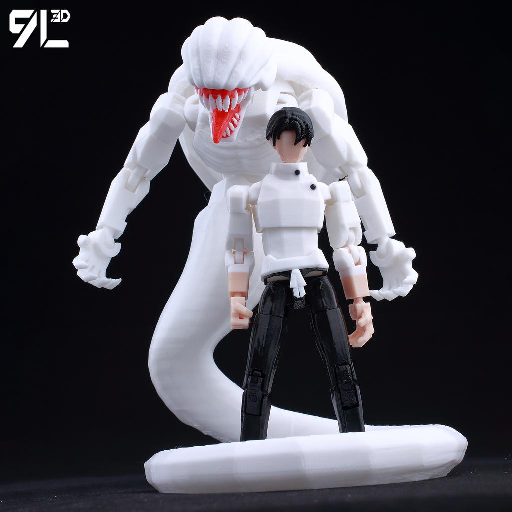 9L3 Figurka Mahoragi z Jujutsu Kaisen wydrukowana w 3D Dummy13 Lucky13 Wielostawowa Pozowalny Model Anime Kolekcjonerska Zabawka Prezent