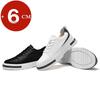 High Quality Lift Sneakers Man Cow Leather Elevator Sports Height Increase Shoes for Men Insoles 6CM Tall Leisure Shoes