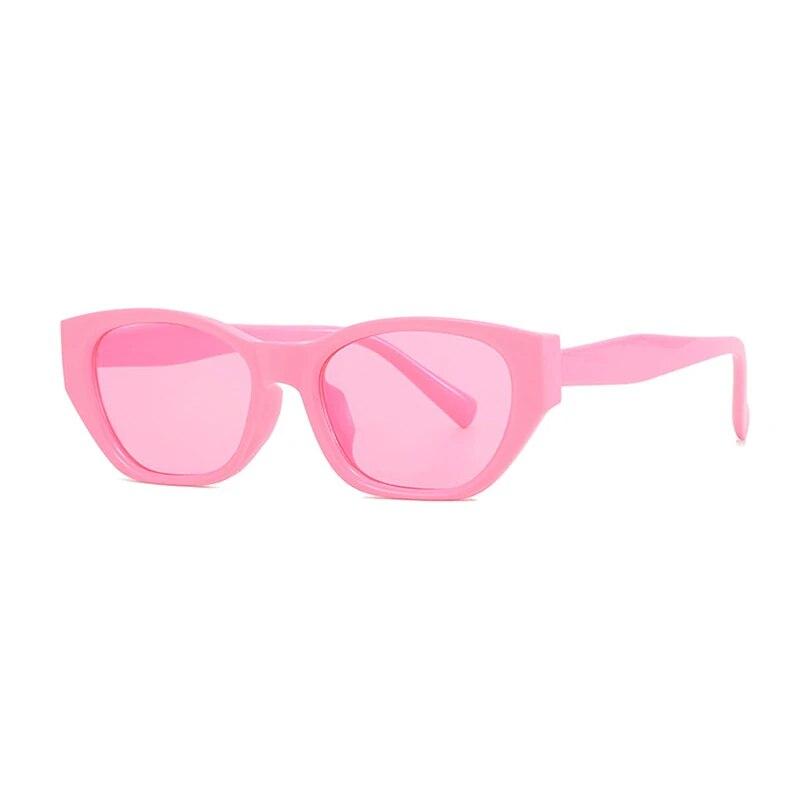 Retro Cat Eye Irregular Polygon Women Sunglasses Fashion Eyewear  Designer Eyewear Shades Uv400 Men Sun Glasses