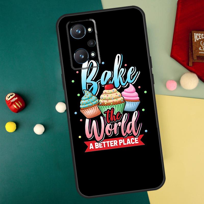 

Baking Cook Chef For Realme C75 C61 C67 C63 C71 C55 C51 C65 C53 GT6 GT7 15 Pro 10 11 12 13 14 Pro Plus Case Realme C31
