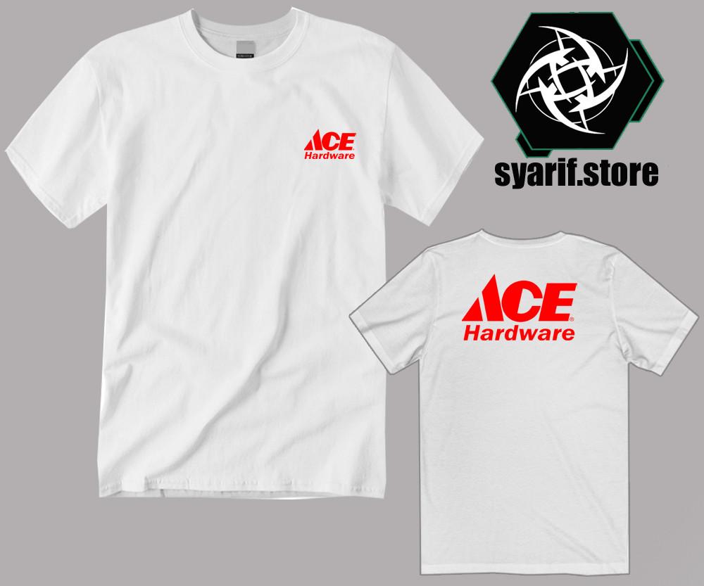 Ace Hardware Men#039;s White Size S to 5XL Unisex T-Shirt XXXL