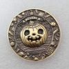 Halloween Coin Festive Trick-or-Treat Coins with Pumpkins Artistic Handmade Commemorative Coins Decision Maker Yes/No Coins