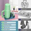 Suction Cup Design Cup Drainer Rack Food Grade Silicone Water Bottle Holder Bottle Drying Rack  Bar