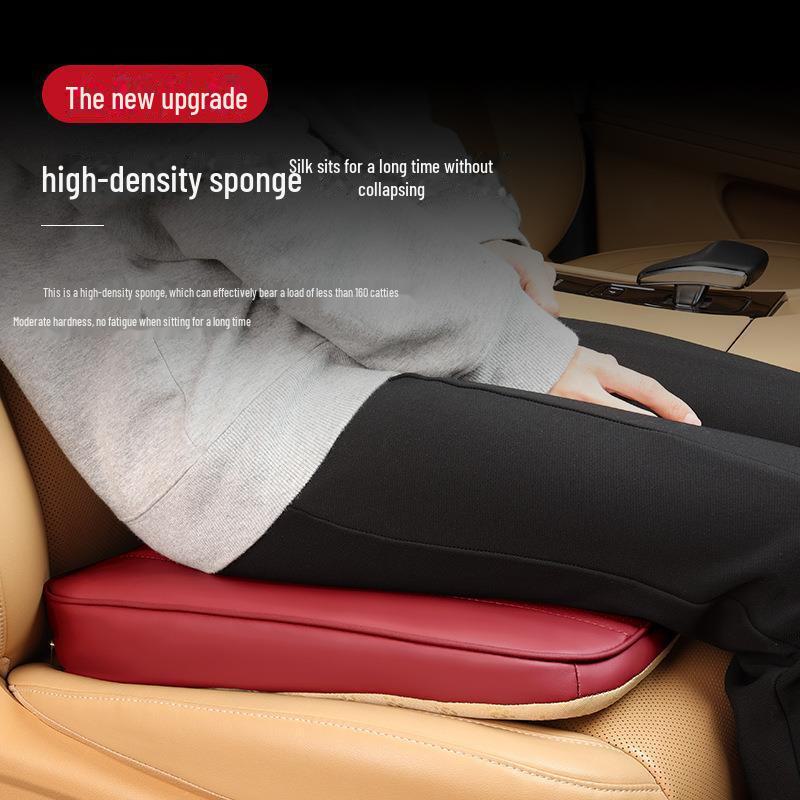 Elevated Driver's Seat Cushion for Learner Drivers - Thickened Design for Women