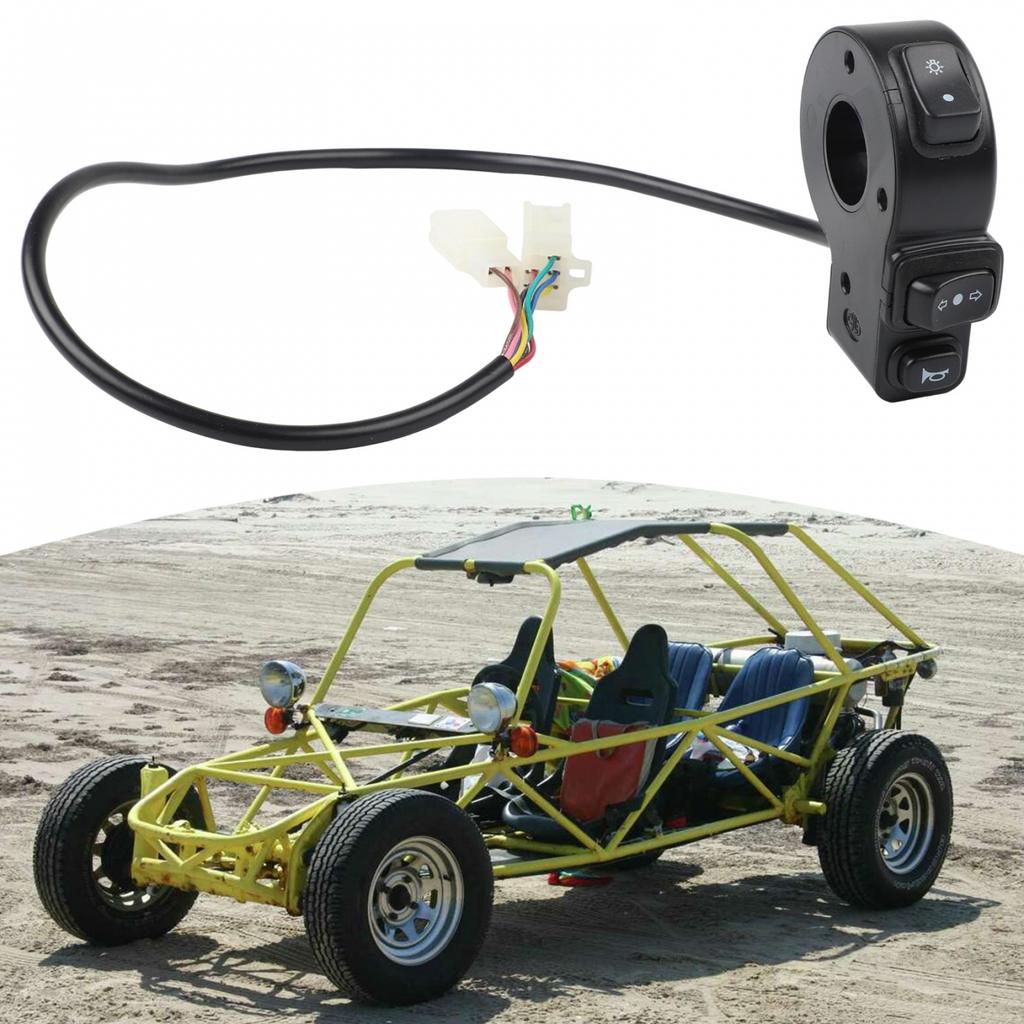 Přední světla Směrová světla ATV Čtyřkolka Tlačítko Snadné Použití