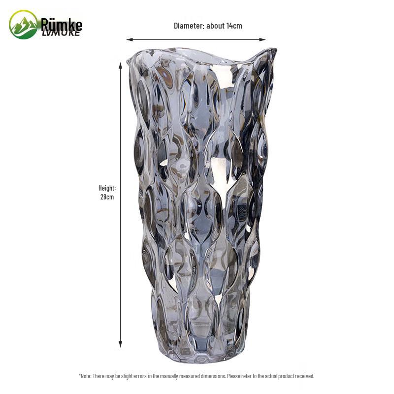 RUMKE Modern Glass Decorative Vases