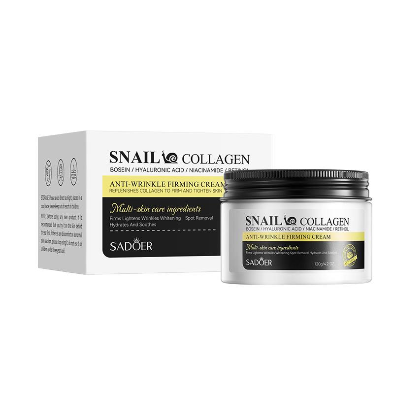 Snail Anti-Wrinkle Cream SADOER Collagen Firming Moisturizing Firming Cream