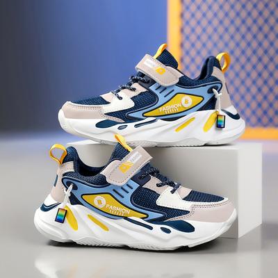 1876 Spring Middle School and Older Children's Sports Shoes Boys' Sports Shoes Summer Mesh Breathable Children's Shoes Student Run