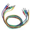 Magnetic Test S Kit Soft Flexible 5 Colour 4mm Banana Plug Test S Jumper Test Wire Set with