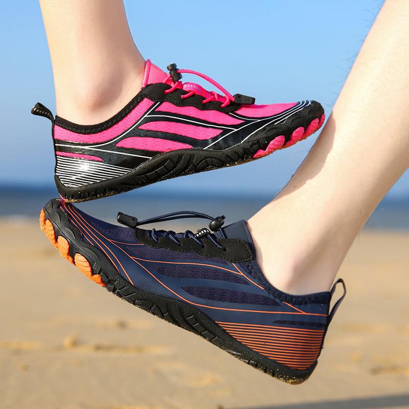 Outdoor Beach Creek Shoes Five-Finger Couple Rafting Hiking Wading Shoes Fitness Squat Deadlift Shoes Men