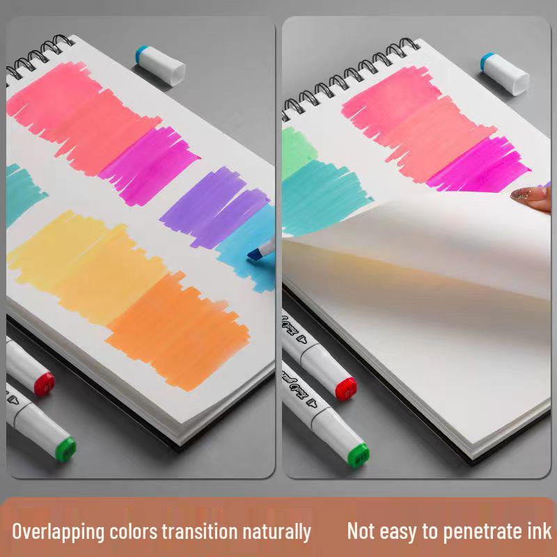 Thickened 8K A4 Anime Marker Notebook for Students Hand Drawing