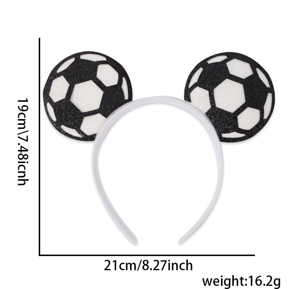 World Cup Football Theme Party Decoration Headband Fan Cheering Photo Prop Basketball Football Headband