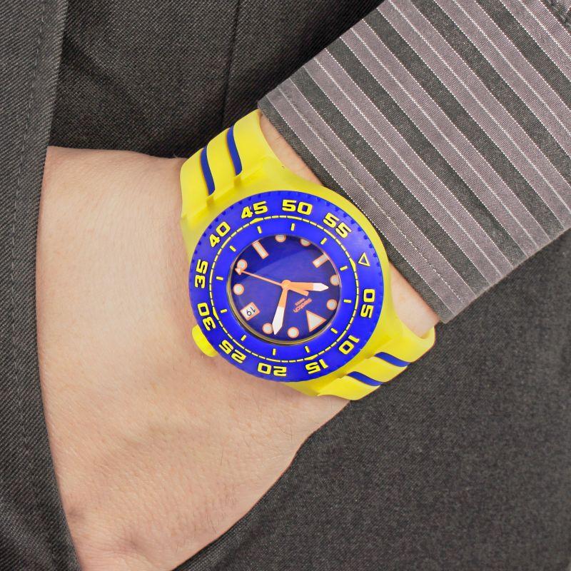 SWATCH Women's 44mm Blue Watch SUUJ400 SUUJ400