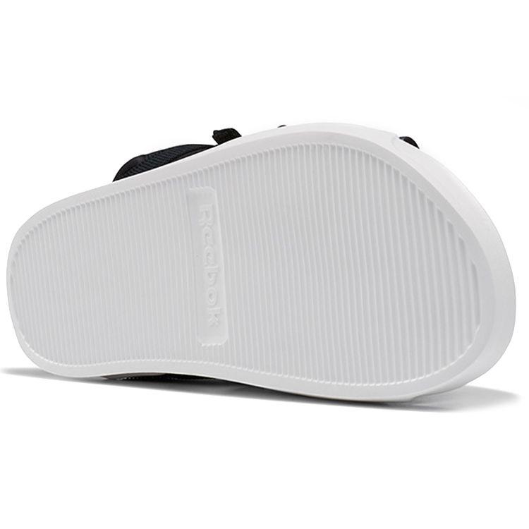 Reebok Sandals Flat Comfortable Beach Sandals Unisex Sandals Black White EF8029