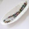Tahiti Black Butterfly Queen Morandi Pearl Necklace Choker