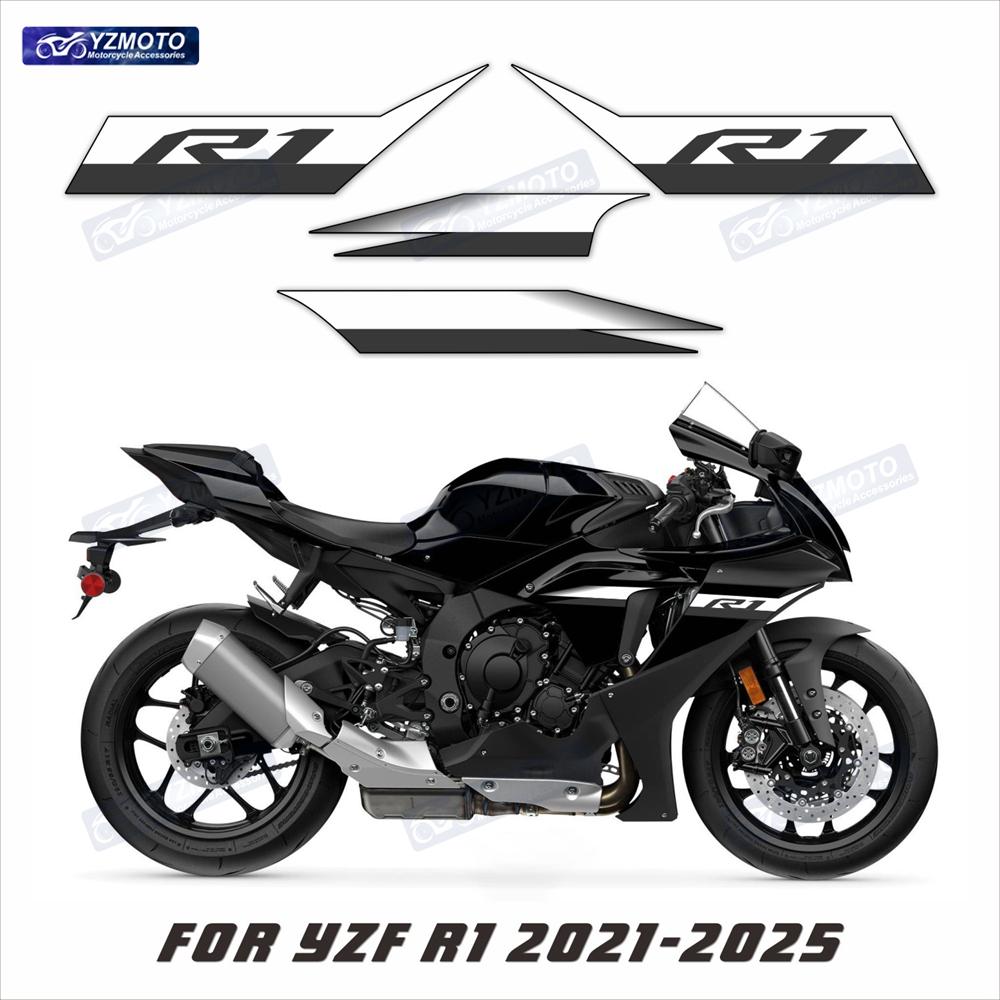 For YZF R1 YZF-R1 2020 2021 2022 2023 2024 Motorcycle Racing Fairing Stickers Reflective Body Decoration Decal Sticker