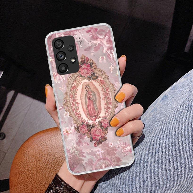 Bible Angel Phone Case For Samsung Galaxy A52 A32 A22 A12 A51 A31 A50S A30S A20S A10S Note 20 Ultra 10 Plus S10 A72 A71 Galaxy A